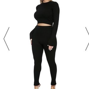 Naked wardrobe The ribbed essential set